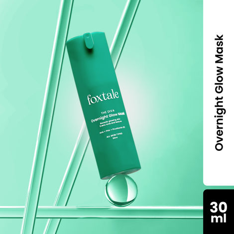 Buy Foxtale The Diva Over Night Glow Mask | with AHA, PHA & Provitamin B5 | for All Skin Types - 30 ml-Purplle
