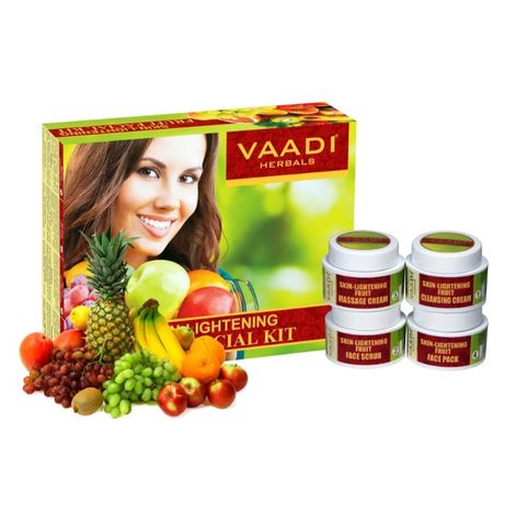 Buy Vaadi Herbals Skin-Lightening Fruit Facial Kit (70 gm)-Purplle