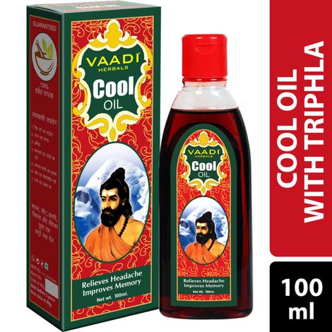Buy Vaadi Herbals Cool Oil with Triphla & Almond (100 ml)-Purplle