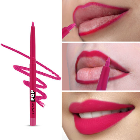 Buy SUGAR POP Velvet Matte Lip Liner 02 Pink Wave-Purplle