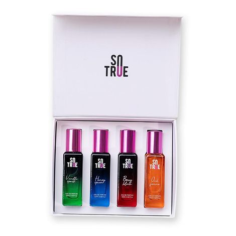 Buy Sotrue Perfume For Women Gift Set Pack of 4 x 20 ml-Purplle