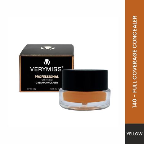 Buy Verymiss Cream Concealer - 140 Yellow 3.5 Grams-Purplle