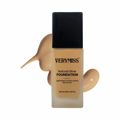 Buy VERYMISS Natural Glow Daily Wear Foundation - 03 Beige 30 ml-Purplle