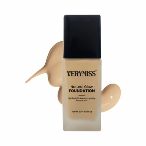 Buy VERYMISS Natural Glow Daily Wear Foundation - 01 Ivory 30 ml-Purplle