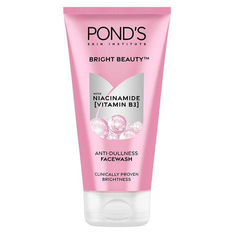 Buy Ponds Bright Beauty Spotless Glow Face Wash With Vitamin B3 (150gm) | Brightens | Removes Dead Skin Cells-Purplle