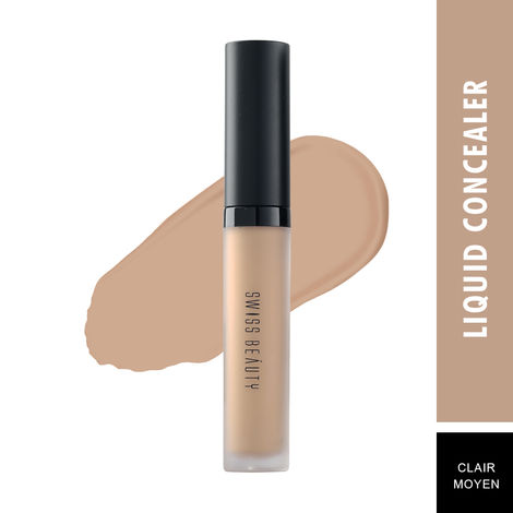 Buy Swiss beauty Liquid concealer - Clair-Moyen (6 g)-Purplle