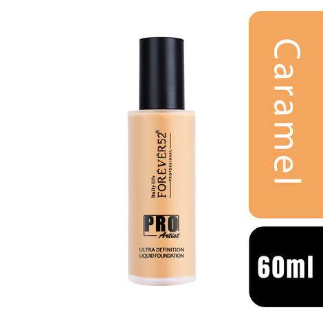 Buy Daily Life Forever52 Pro Artist Ultra Definition Long Lasting Waterproof Full Coverage Liquid Foundation BUF011 (60ml)-Purplle