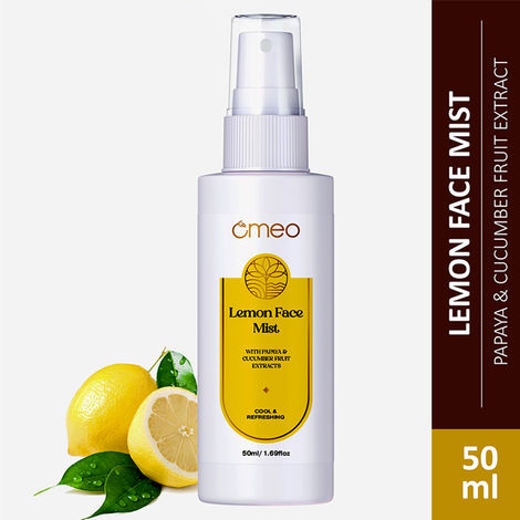 Buy Omeo Lemon Face mist/Toner-50 ml infused With the Goodness of Papaya & Cucumber Fruit Extracts for Skin Cooling & Refreshing Men & Women-Purplle
