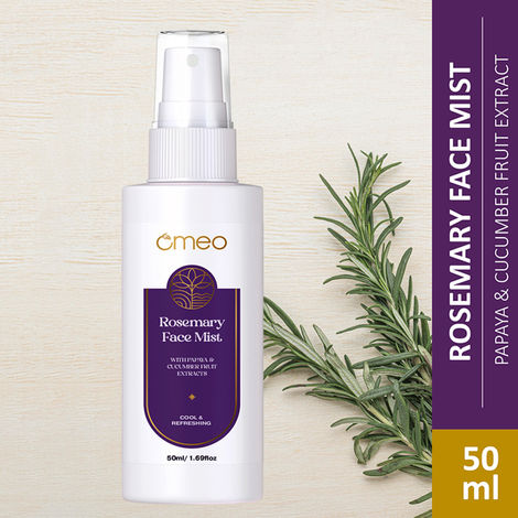 Buy Omeo Rosemary Face mist/Toner-50 ml infused With the Goodness of Papaya & Cucumber Fruit Extracts for Skin Cooling & Refreshing Men & Women-Purplle