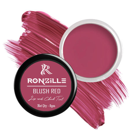 Buy Ronzille Lip and cheek Tint Blush Red  8 gm-Purplle