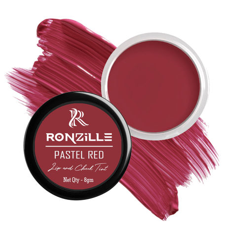 Buy Ronzille Lip and cheek Tint Pastel Red  8 gm-Purplle