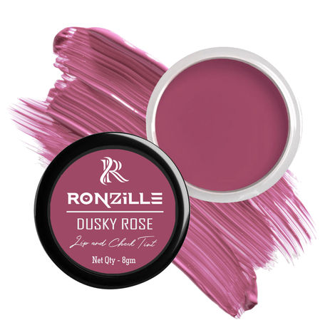 Buy Ronzille Lip and cheek Tint Dusky Rose  8 gm-Purplle