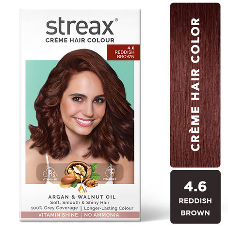 Buy Streax Hair Colour - Reddish Brown (120 ml)-Purplle