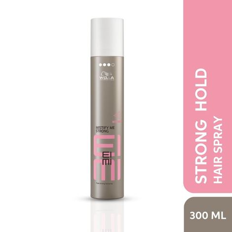 Buy Wella Professionals EIMI Mistify Me Strong Hair Spray for upto 24h Hold, Lightweight & Frizz Control - 300 ml-Purplle