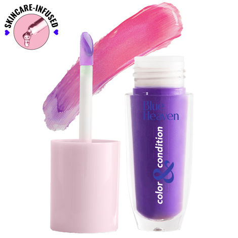 Buy Blue Heaven Color & Condition Tinted Lip Oil, Purple Sorcerer, 4.2 ml-Purplle