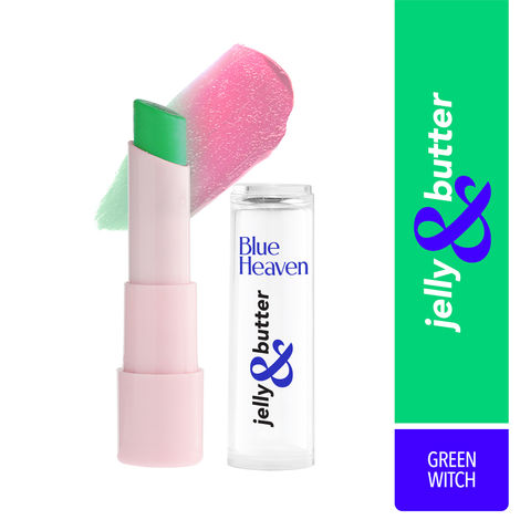 Buy Blue Heaven Jelly & Butter Hydrating Lip Balm, Green Witch, 3g-Purplle
