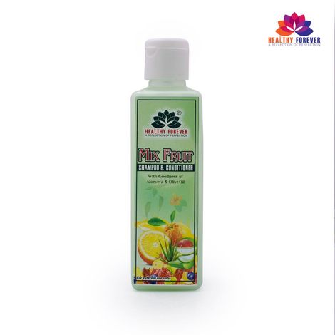 Buy Healthy Forever Mix Fruit Shampoo & Conditioner with Aloe Vera & Olive Oil 200 g-Purplle