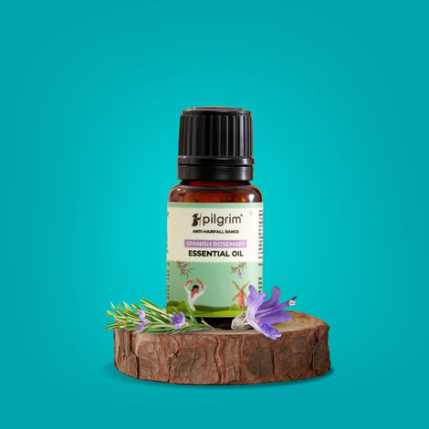 Buy Pilgrim Rosemary Essential Oil for Hair Growth & Hair Fall Control,10 ml, Stimulates Scalp,Reduces Hairfall, For Men & Women-Purplle