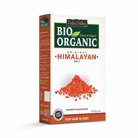 Buy Indus Valley bio organic 100% natural Himalayan salt-250 g-Purplle