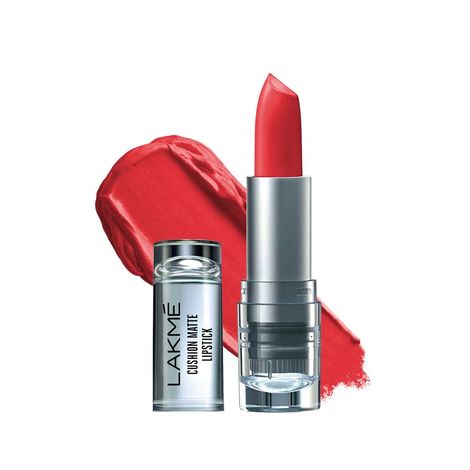 Buy Lakme Cushion Matte lip RedSiren 4.5 g-Purplle