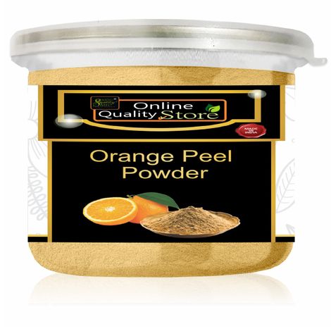 Buy Online Quality Store Jar Orange Peel Powder for Skin Whitening_100g - Orange Peel Powder Organic for Skin | Organic for Skin and Nail Health | Powdered Citrus Peel {Jar_Orange_Peel_100g}-Purplle