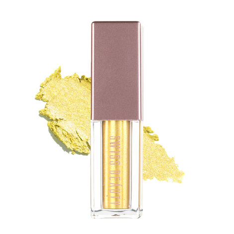 Buy Swiss Beauty Metallic Liquid Eyeshadow - Gold -01 (3 ml)-Purplle