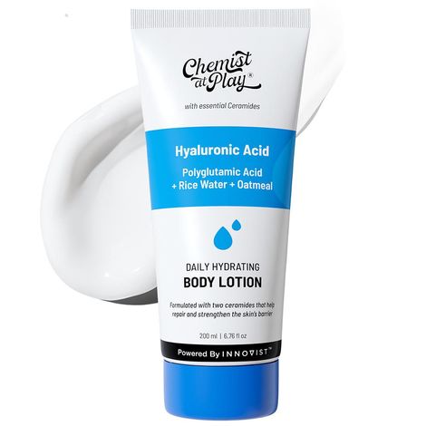 Buy Chemist at Play Hydrating Body Lotion | Skin Moisturization | Rice Water & Hyaluronic acid | 200 ml-Purplle