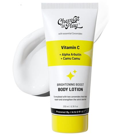 Buy Chemist at Play Brightening Body Lotion | Skin Moisturization | Arbutin & Vitamin C | 200 ml-Purplle