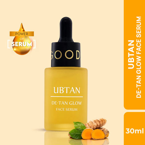 Buy Good Vibes Ubtan De-Tan Face Serum | Even skin tone, Brightening, Youthful skin (30 ml)-Purplle