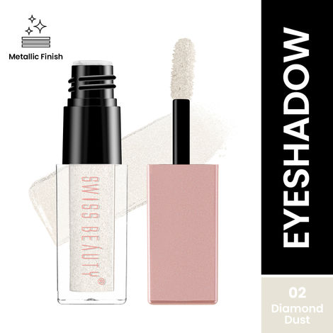 Buy Swiss Beauty Metallic Liquid Eyeshadow - Multi-02-Diamond dust (3 ml)-Purplle