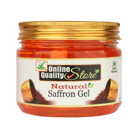 Buy Online Quality Store Saffron Gel - 300 gm |Online Quality Store Aloe Vera saffron Gel | Saffron for Glowing skin,Natural & Sulphate Free |Saffron Nourishing Face Cream - 300g{Saffron_gel300}-Purplle