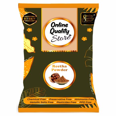 Buy Online Quality Store Ritha Powder - 400 gm |reetha powder |Organic Reetha Powder For Hair Growth|Aritha|Reetha|Ritha|Soapnuts (Sapindus Mukorossi) Powder For Silky & Smooth Hairs-Purplle