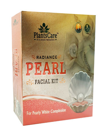 Buy Plants Care Radiance Pearl Facial kit mini 100 gm-Purplle