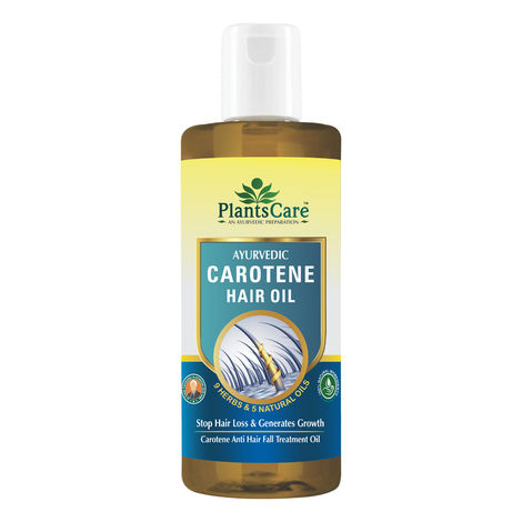 Buy Plants Care Ayurvedic Carotene hair Oil 200ml-Purplle