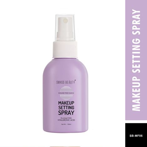 Buy Swiss Beauty Round The Clock Makeup Setting Spray (100 ml)-Purplle