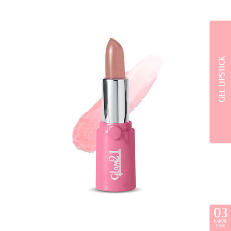 Buy Glam 21 High Definition Lipstick| LightWeight & Ultra-Moisturizing | Gel Based Formula| Barbie Pink-3.6 gm-Purplle