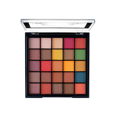 Buy MARS Makeup Kit with 25 Shades Eyeshadow Pallete, Blusher, Highlighter, Bronzer and 7 Shades Lip Pallete - 01 - 40 gm-Purplle