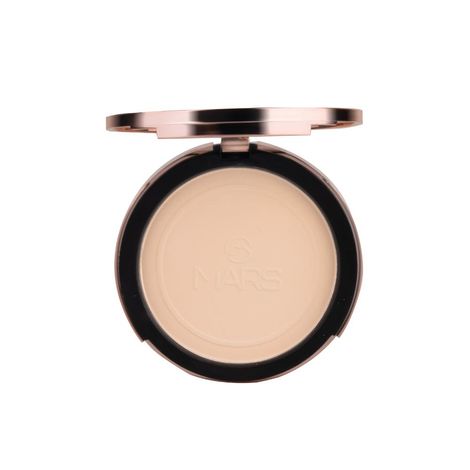 Buy MARS Matte On Compact Powder with Applicator Puff | Flawless Matte Finish for Face Makeup | Absorbs Oil, Conceals, and Blurs Pores | Long-Lasting & Lightweight Formula | (8 gm) (04-MEDIUM BEIGE)-Purplle