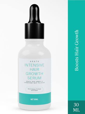 Buy Arata Intensive Hair Growth Serum With 5% Kopexil+3% Redensyl+3% Procapil - 30 ml-Purplle