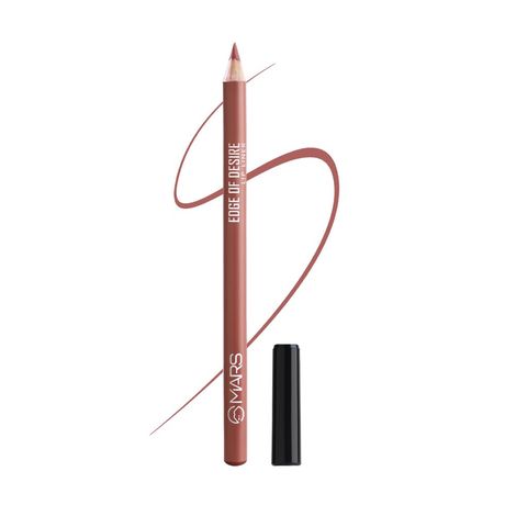 Buy MARS Edge of Desire Matte Lip Liner | One Swipe Smooth Application | Long Lasting Lip Pencil (1.4 gm) (08-NUDE SPELL)-Purplle
