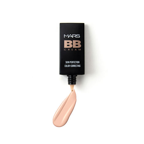 Buy MARS BB Cream Lightweight Foundation - Color Corrector for Everyday Use - Biscuit | 30ml-Purplle