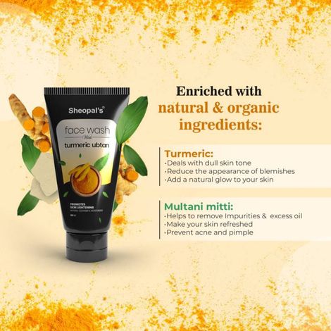 Sheopal Sheopal's Turmeric Ubtan For Tan Removal And Brightning Skin Face Wash ...