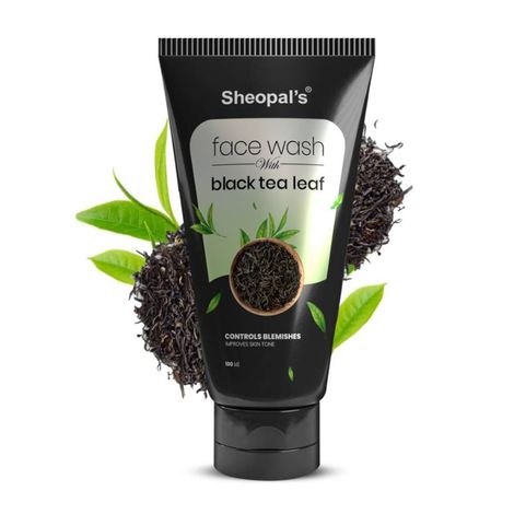 Buy Sheopal's Black Tea Improve Skin Tone And Reduce Open Pores Face Wash (100 ml)-Purplle