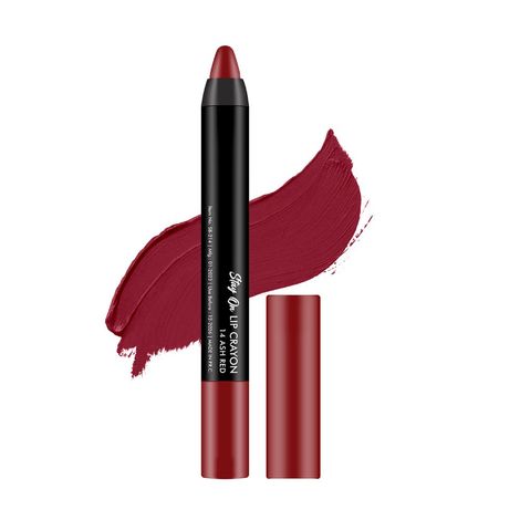 Buy Swiss Beauty Stay on Matte Crayon Lipstick SB-214-14 (Crayon) 3.5g-Purplle