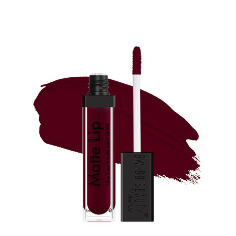 Buy Swiss Beauty Ultra Smooth Matte Liquid Lipstick| Smooth Lip Color| Matte Finish|42 | 6ml-Purplle