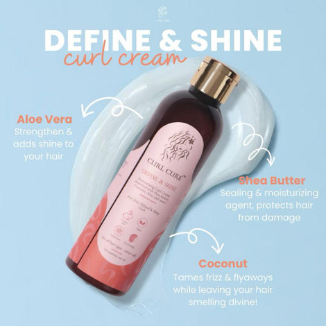 Buy Curl Cure Hydrating Kit (Conditioner, Curl cream, aloe vera gel)-Purplle