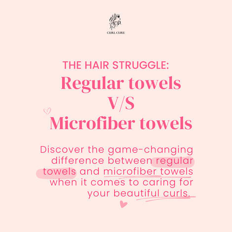 Buy Curl Cure Drying duo! Microfiber Towel + Hair Diffuser-Purplle