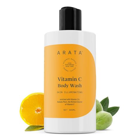 Buy Arata Vitamin C Body Wash for Glowing Skin - 300 ml-Purplle