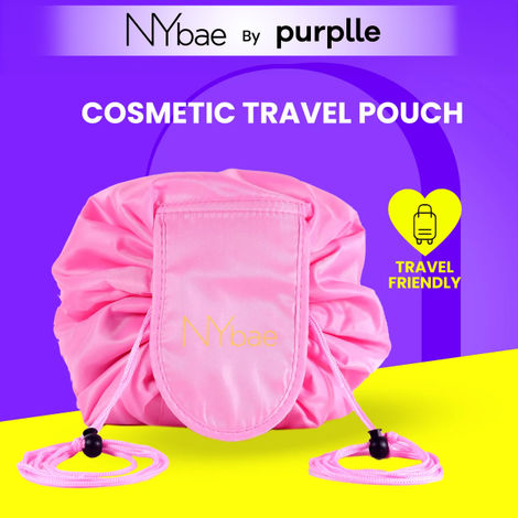 Buy NY Bae Cosmetic Travel Pouch 1 Pc-Purplle