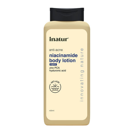 Buy Inatur Niacinamide Body Lotion- 400 ml-Purplle